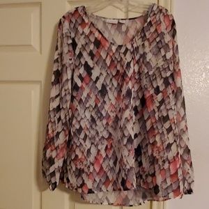 Liz Claiborne long sleeve blouse